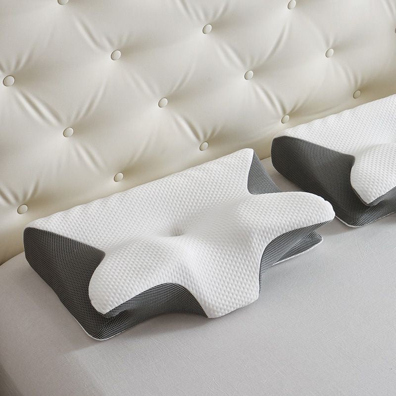 Butterfly Memory Foam Pillow - Slow Recovery Neck Support