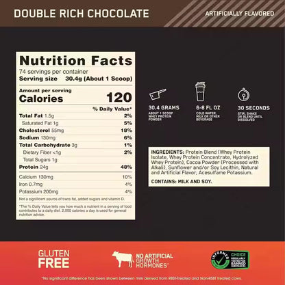 Whey protein isolate powder