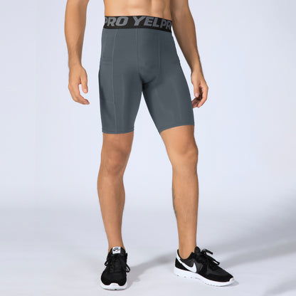 Fitness Sweat-wicking Quick-Drying Elastic Tight Shorts