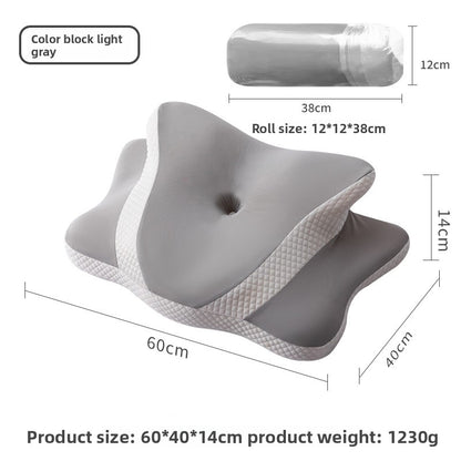 Memory Foam Pillow - Slow Recovery Comfort & Support