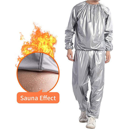 Sweat-wicking sauna suit