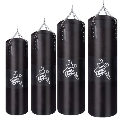 Hanging home fitness sandbag