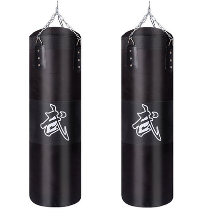Hanging home fitness sandbag