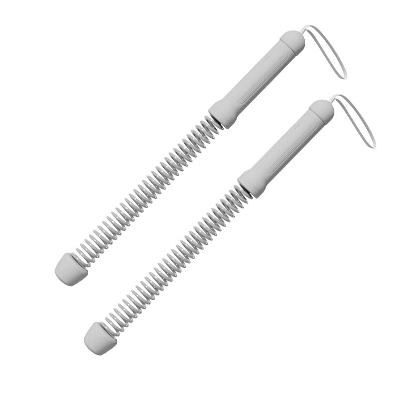 Arm strength muscle training with cordless spring