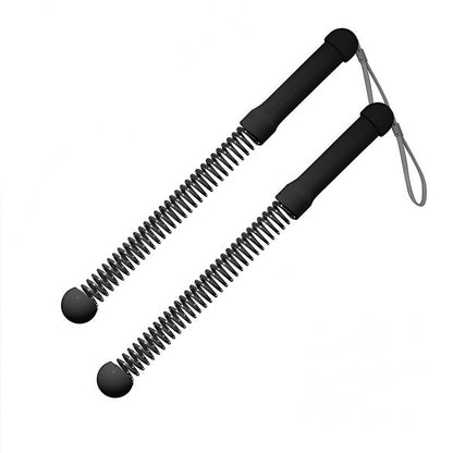 Arm strength muscle training with cordless spring