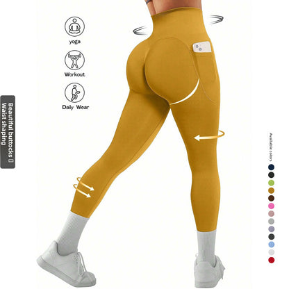 Seamless Yoga Pants for Women Fitness Running