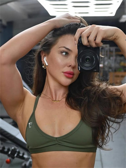 Fitness yoga sports bra