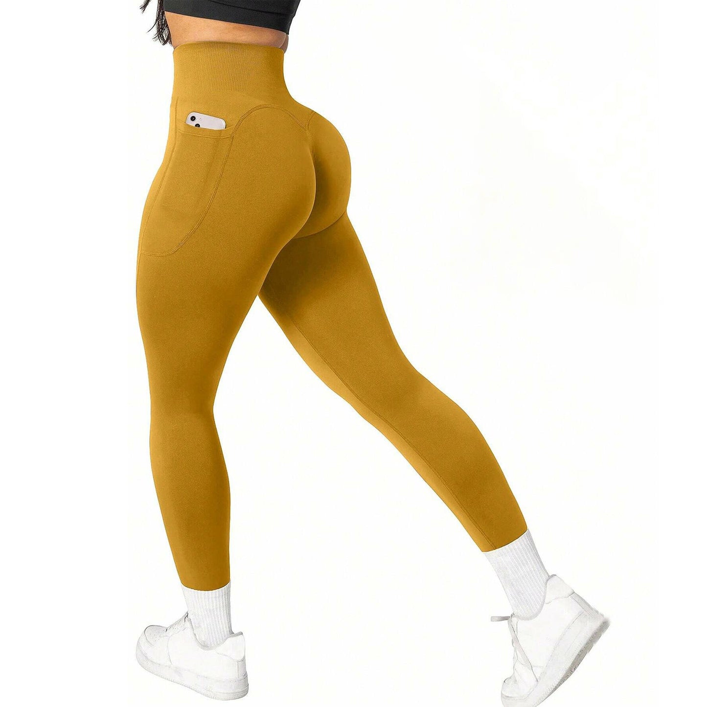 Seamless Yoga Pants for Women Fitness Running