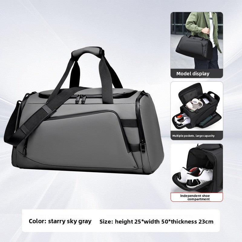 Large-capacity fitness bag
