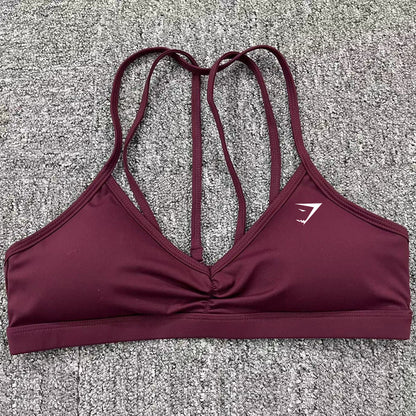 Fitness yoga sports bra