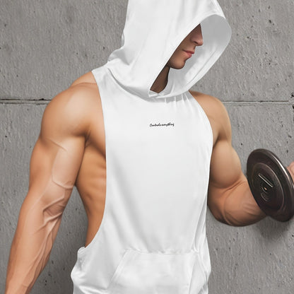 Fitness training sleeveless top