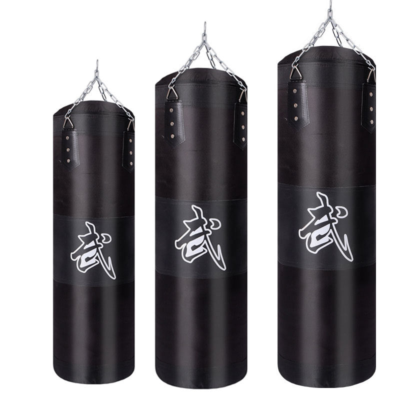 Hanging home fitness sandbag