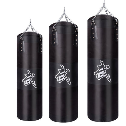 Hanging home fitness sandbag
