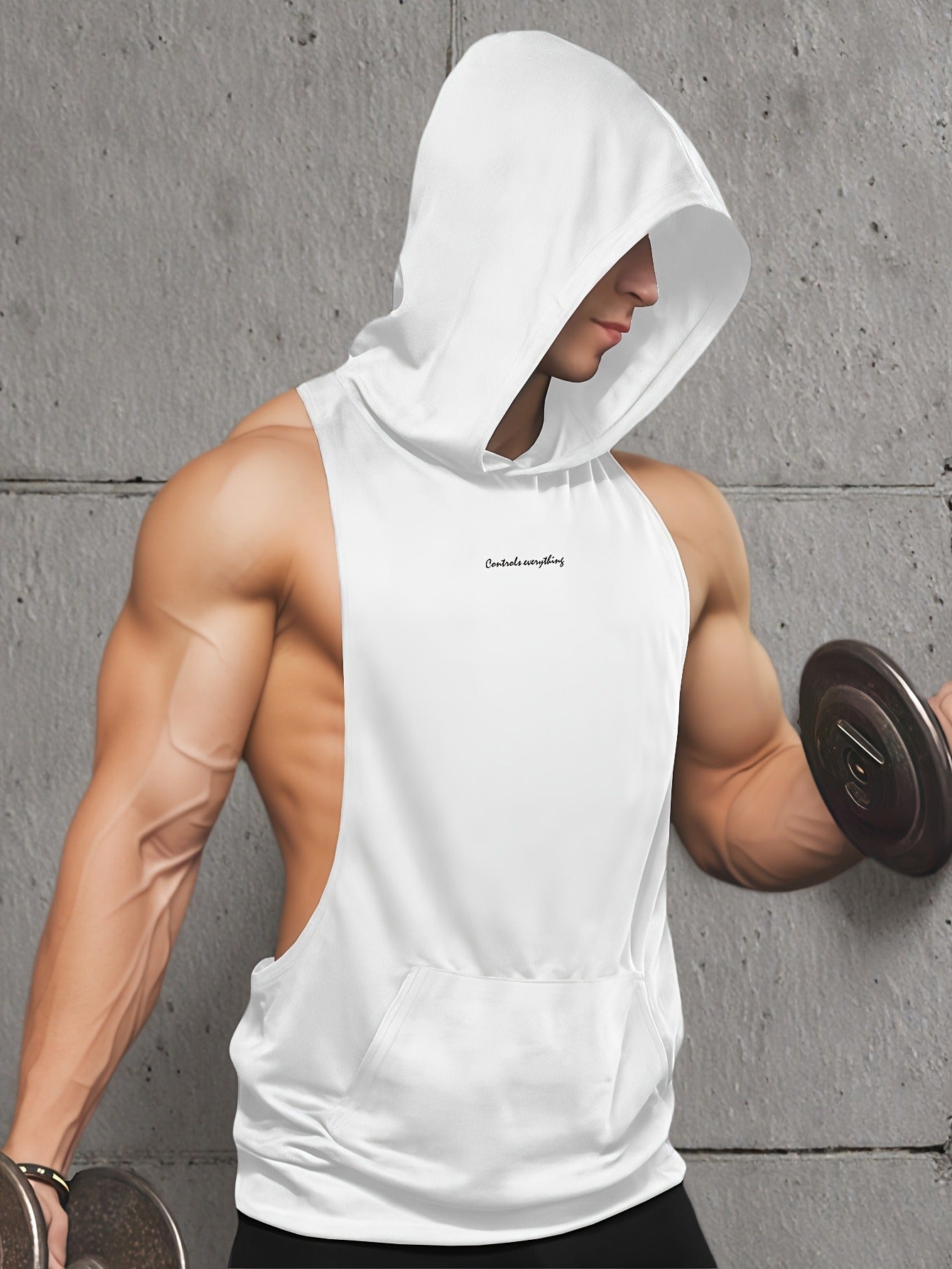 Fitness training sleeveless top