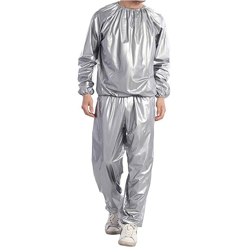 Sweat-wicking sauna suit