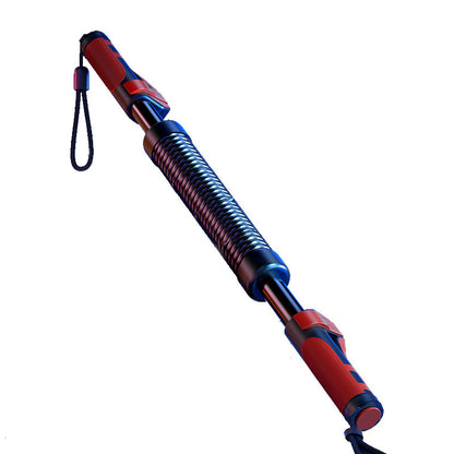 Men's arm muscle training with arm grip strength bar