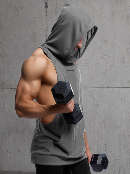 Fitness training sleeveless top