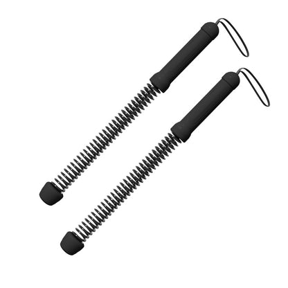 Arm strength muscle training with cordless spring
