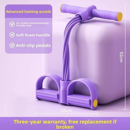 Pedal Pull Rope - Resistance Training Band with Foot Pedals