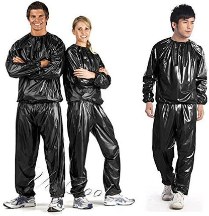 Sweat-wicking sauna suit